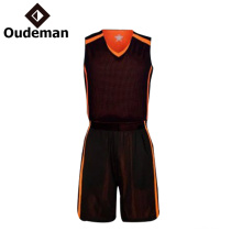 High quality reversible quick dry apparels basketball jersey team uniforms